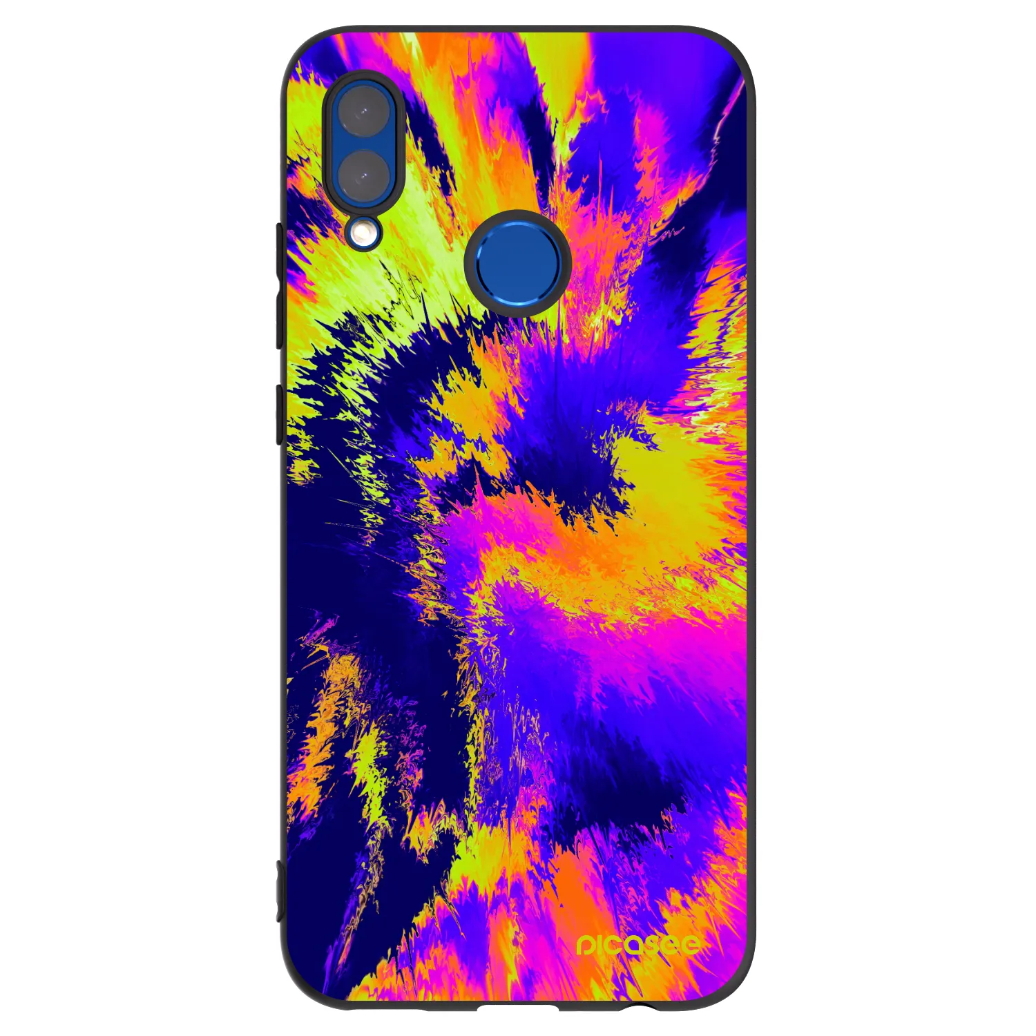 Picasee husă neagră din silicon pentru Honor 10 Lite - Burn