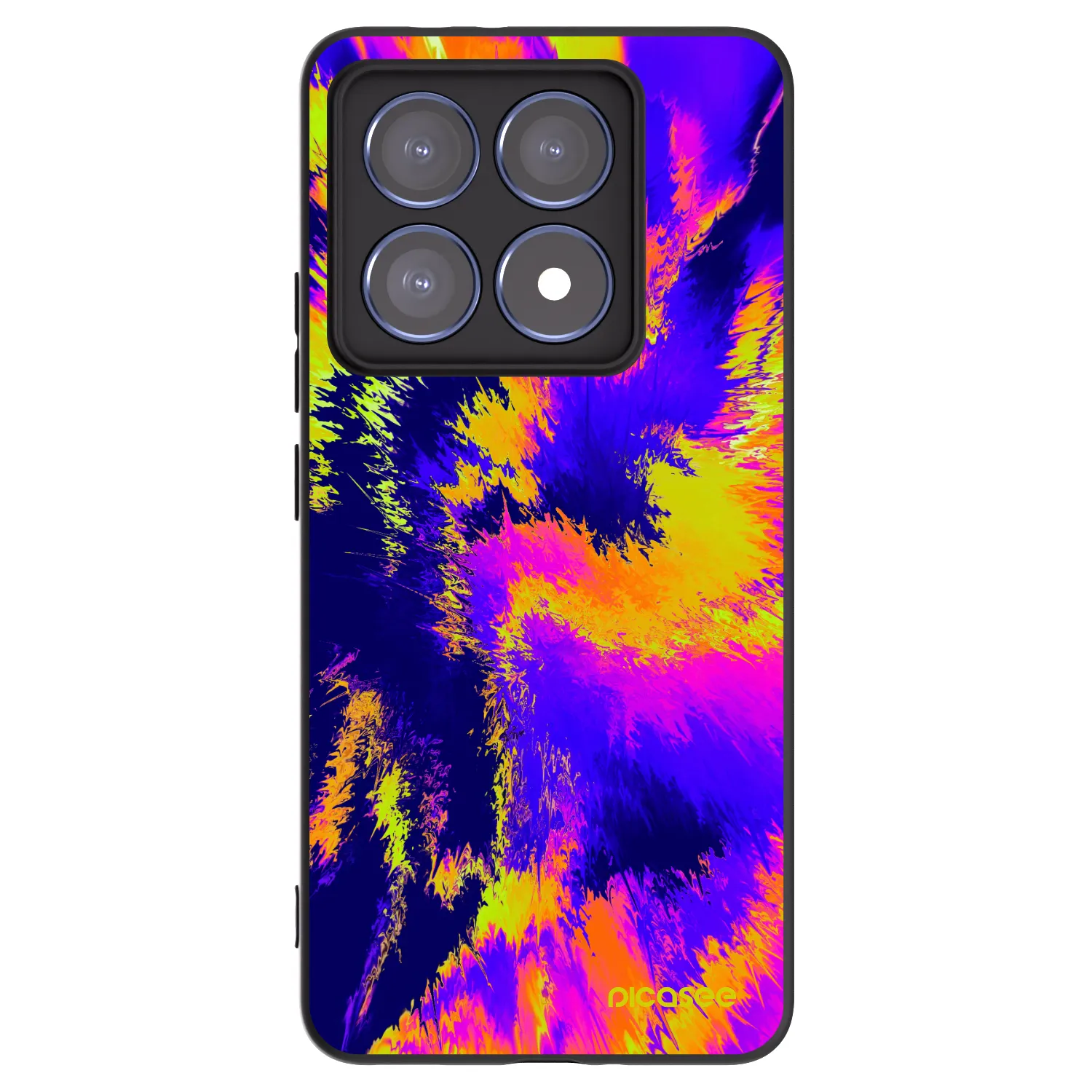 Picasee husă neagră din silicon pentru Xiaomi 14T Pro - Burn