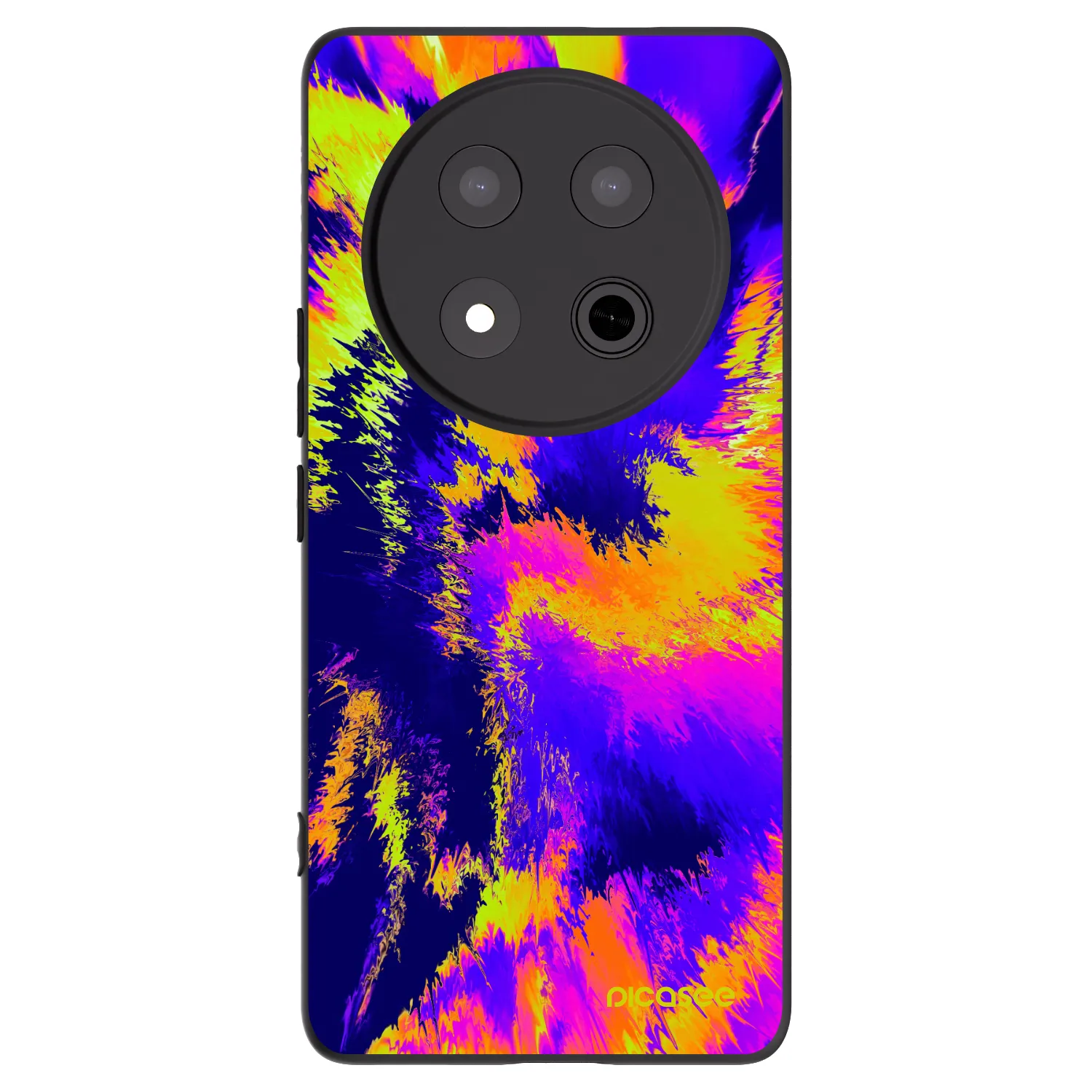 Picasee husă neagră din silicon pentru Honor Magic7 Lite 5G - Burn