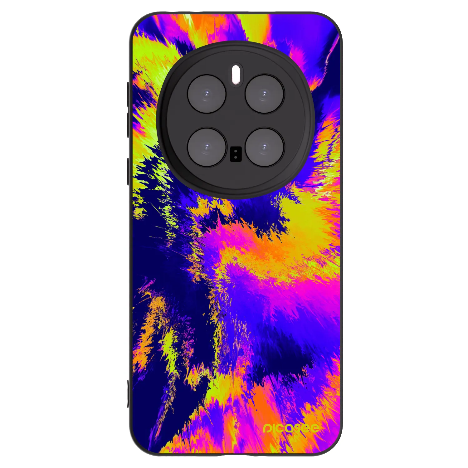 Picasee husă neagră din silicon pentru Honor Magic7 Pro 5G - Burn