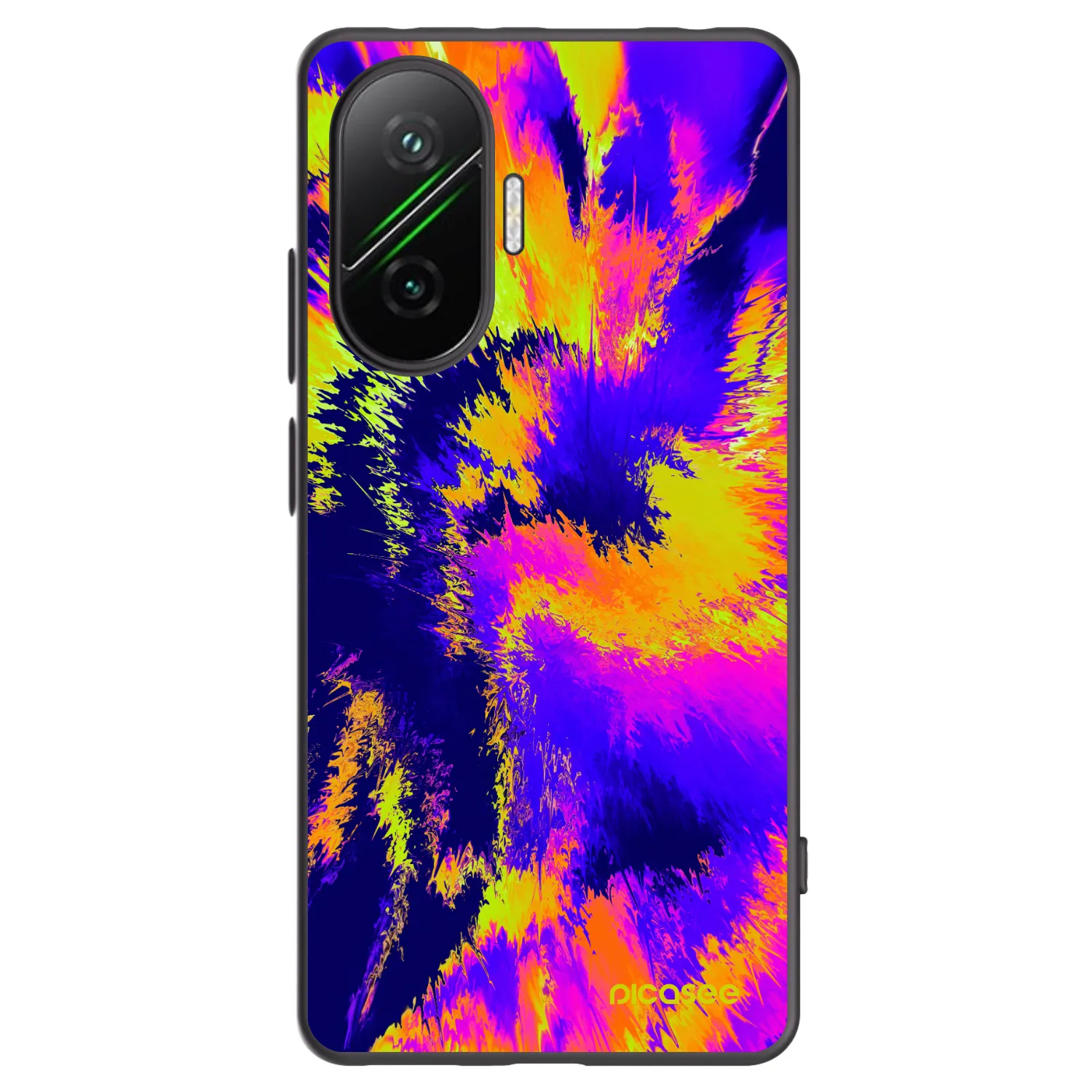 Picasee husă neagră din silicon pentru Xiaomi Poco F7 Pro 5G - Burn