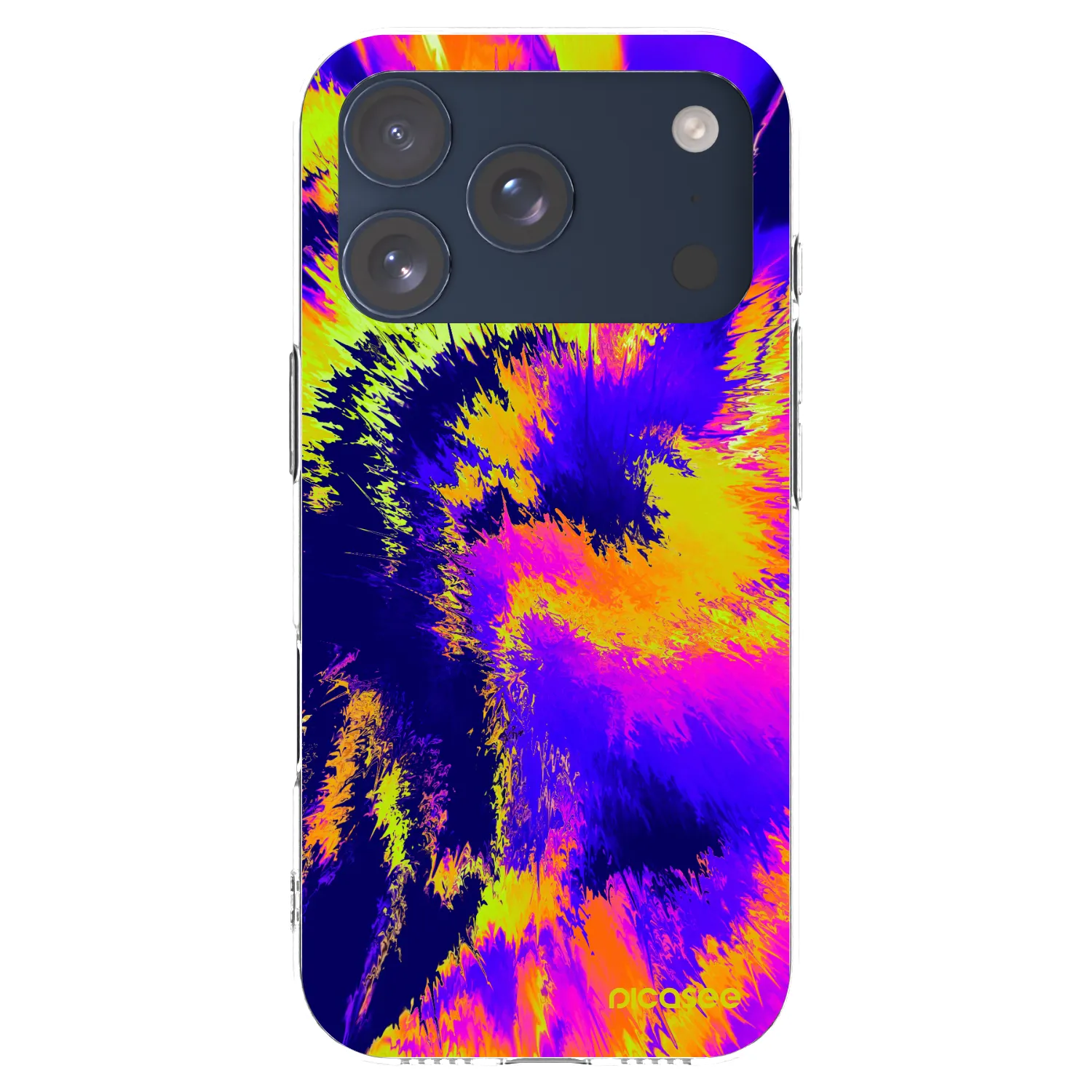 Picasee husă transparentă din silicon pentru Apple iPhone 17 Pro - Burn