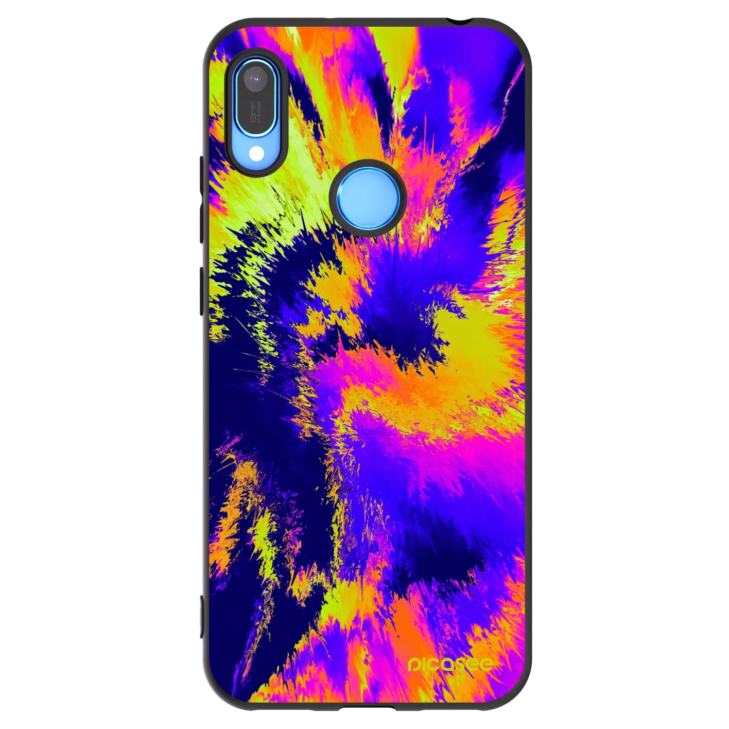 Picasee husă neagră din silicon pentru Huawei Y6 2019 - Burn