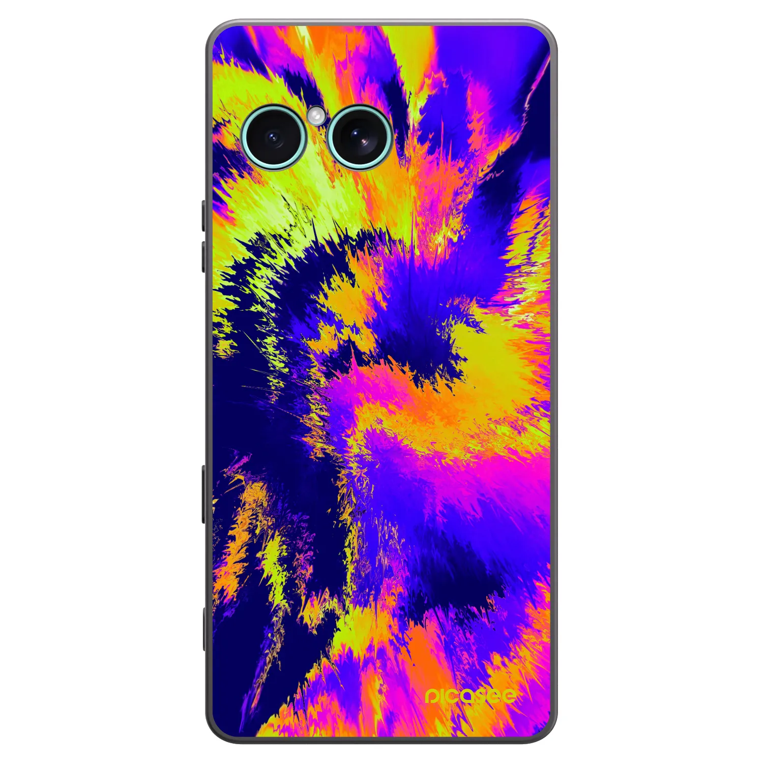 Picasee husă neagră din silicon pentru Sony Xperia 10 VII - Burn