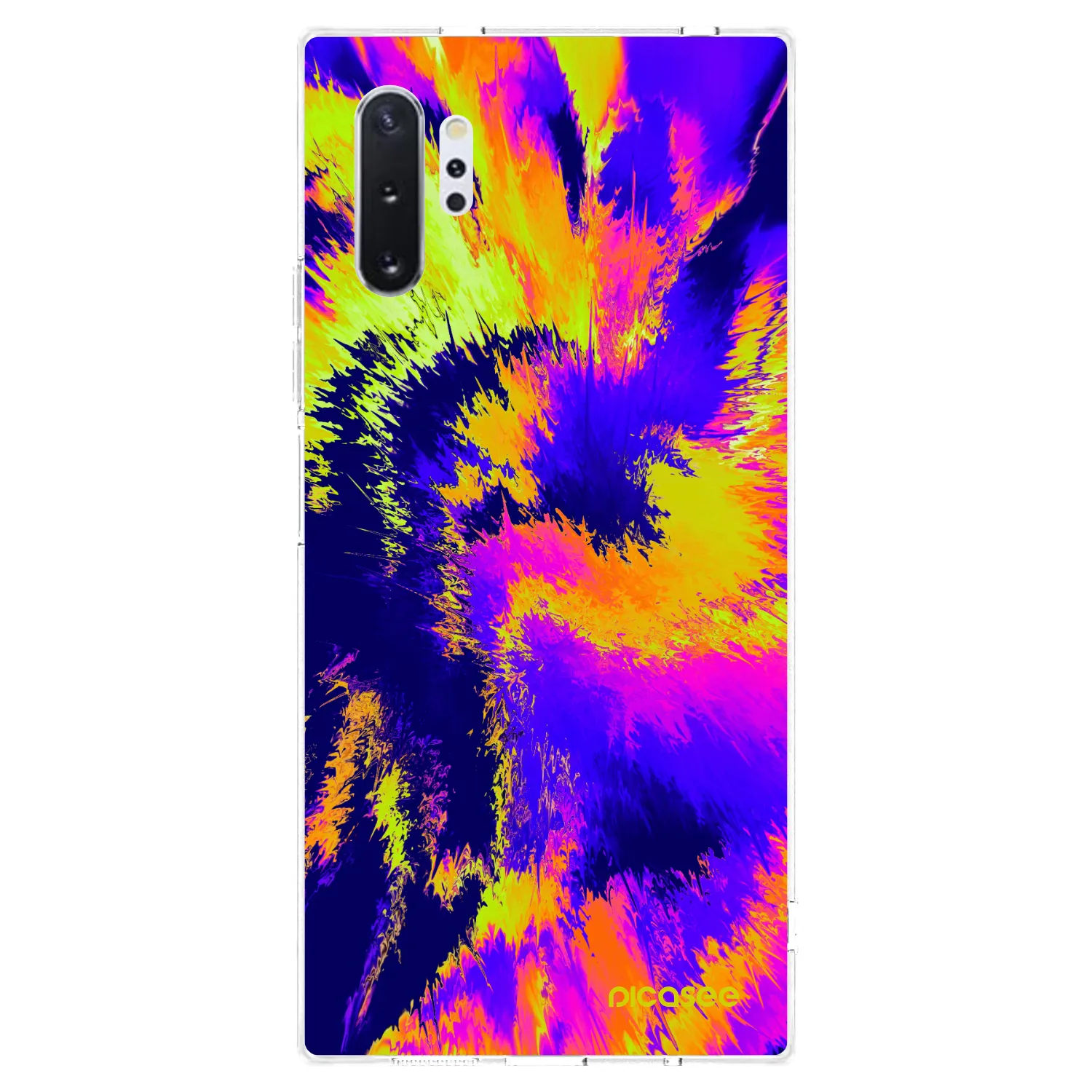 Picasee husă transparentă din silicon pentru Samsung Galaxy Note 10+ N975F - Burn