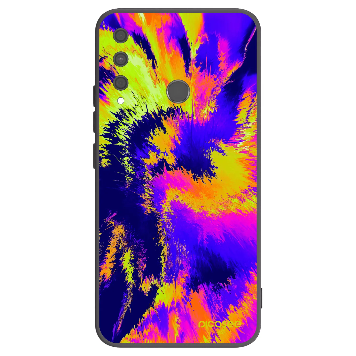 Picasee husă neagră din silicon pentru Huawei P40 Lite E - Burn