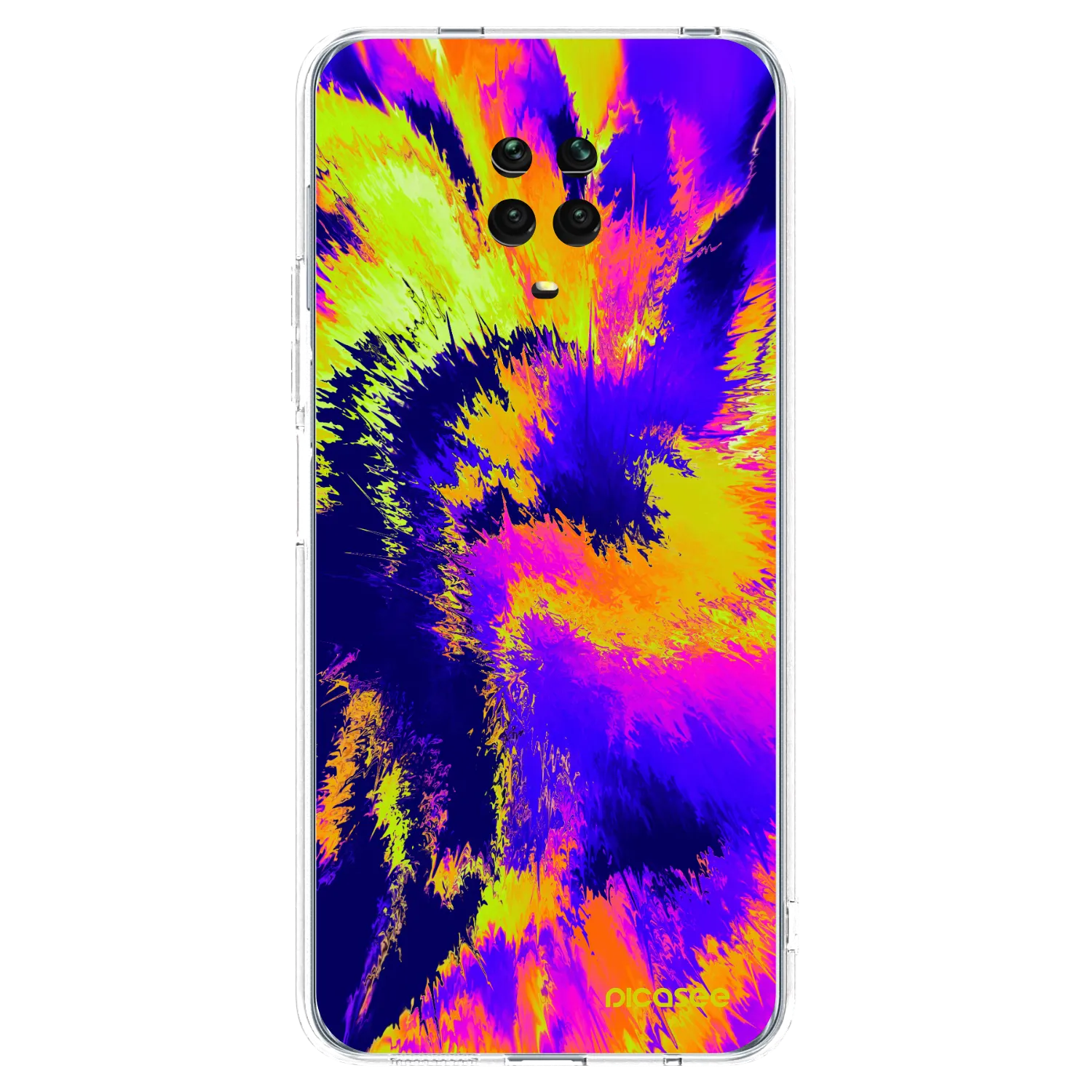 Picasee husă transparentă din silicon pentru Xiaomi Redmi Note 9 Pro - Burn