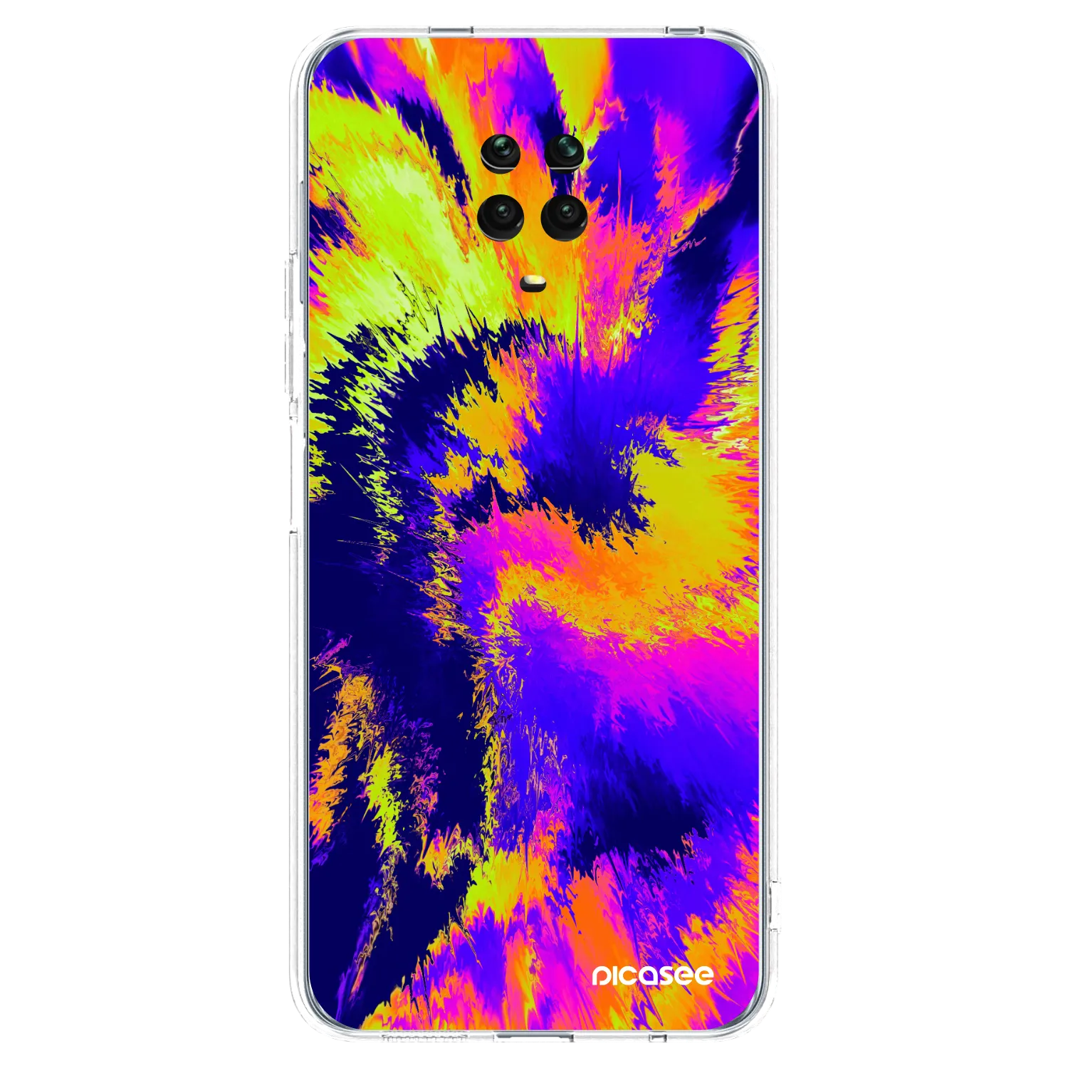 Picasee husă transparentă din silicon pentru Xiaomi Redmi Note 9S - Burn