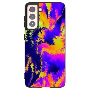 Picasee husă neagră din silicon pentru Samsung Galaxy S21 5G G991B - Burn