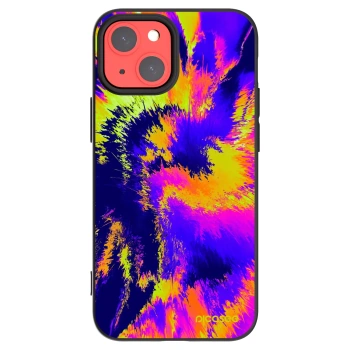 Picasee husă neagră din silicon pentru Apple iPhone 13 mini - Burn