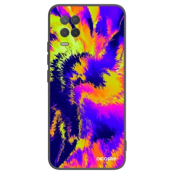 Picasee husă neagră din silicon pentru Realme 8 5G - Burn