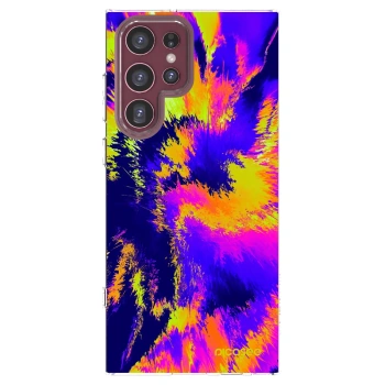 Picasee husă transparentă din silicon pentru Samsung Galaxy S22 Ultra 5G - Burn