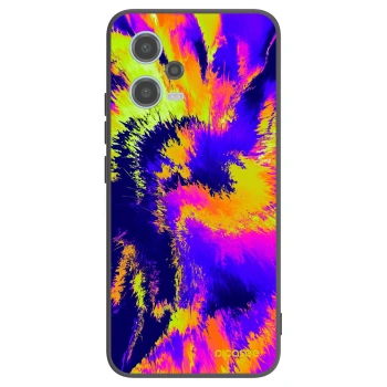 Picasee husă neagră din silicon pentru Xiaomi Redmi Note 12 5G - Burn