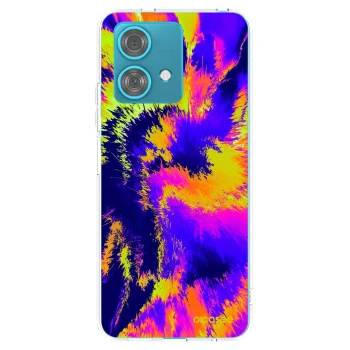 Picasee husă transparentă din silicon pentru Motorola Edge 40 Neo - Burn