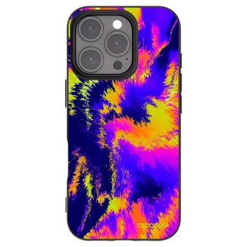 Picasee husă neagră din silicon pentru Apple iPhone 16 Pro - Burn