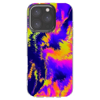 Picasee husă transparentă din silicon pentru Apple iPhone 16 Pro - Burn