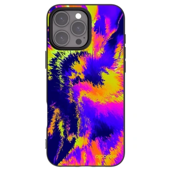 Picasee husă neagră din silicon pentru Apple iPhone 16 Pro Max - Burn