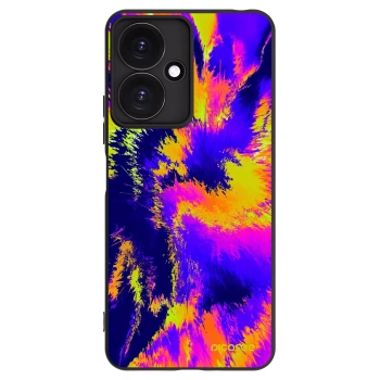 Picasee husă neagră din silicon pentru Xiaomi Redmi 13C 5G - Burn