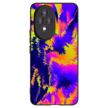 Picasee husă neagră din silicon pentru Honor 200 5G - Burn