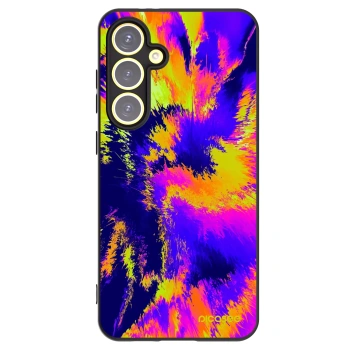 Picasee husă neagră din silicon pentru Samsung Galaxy S24 FE S721B - Burn