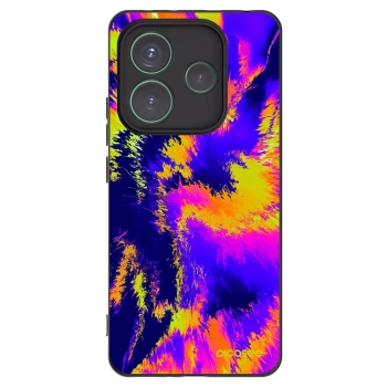 Picasee husă neagră din silicon pentru Xiaomi Redmi Note 14 5G - Burn