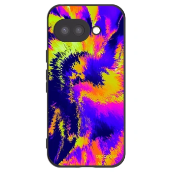 Picasee husă neagră din silicon pentru Google Pixel 9a - Burn