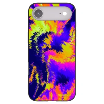 Picasee husă neagră din silicon pentru Apple iPhone Air - Burn