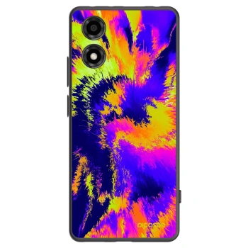 Picasee husă neagră din silicon pentru Motorola Moto E14 - Burn