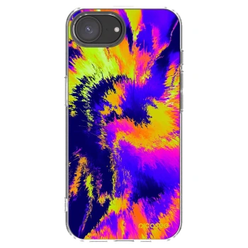Picasee husă transparentă din silicon pentru Apple iPhone 17e - Burn
