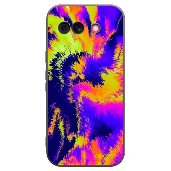 Picasee husă neagră din silicon pentru Google Pixel 10a - Burn