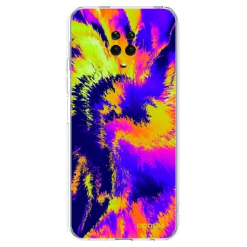 Picasee husă transparentă din silicon pentru Xiaomi Redmi Note 9 Pro - Burn