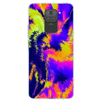 Picasee husă neagră din silicon pentru Xiaomi Redmi Note 9 - Burn
