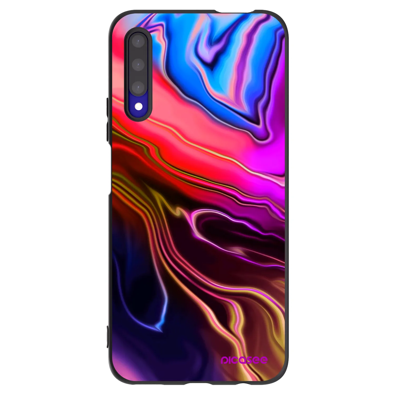 Picasee husă neagră din silicon pentru Honor 9X Pro - Electric