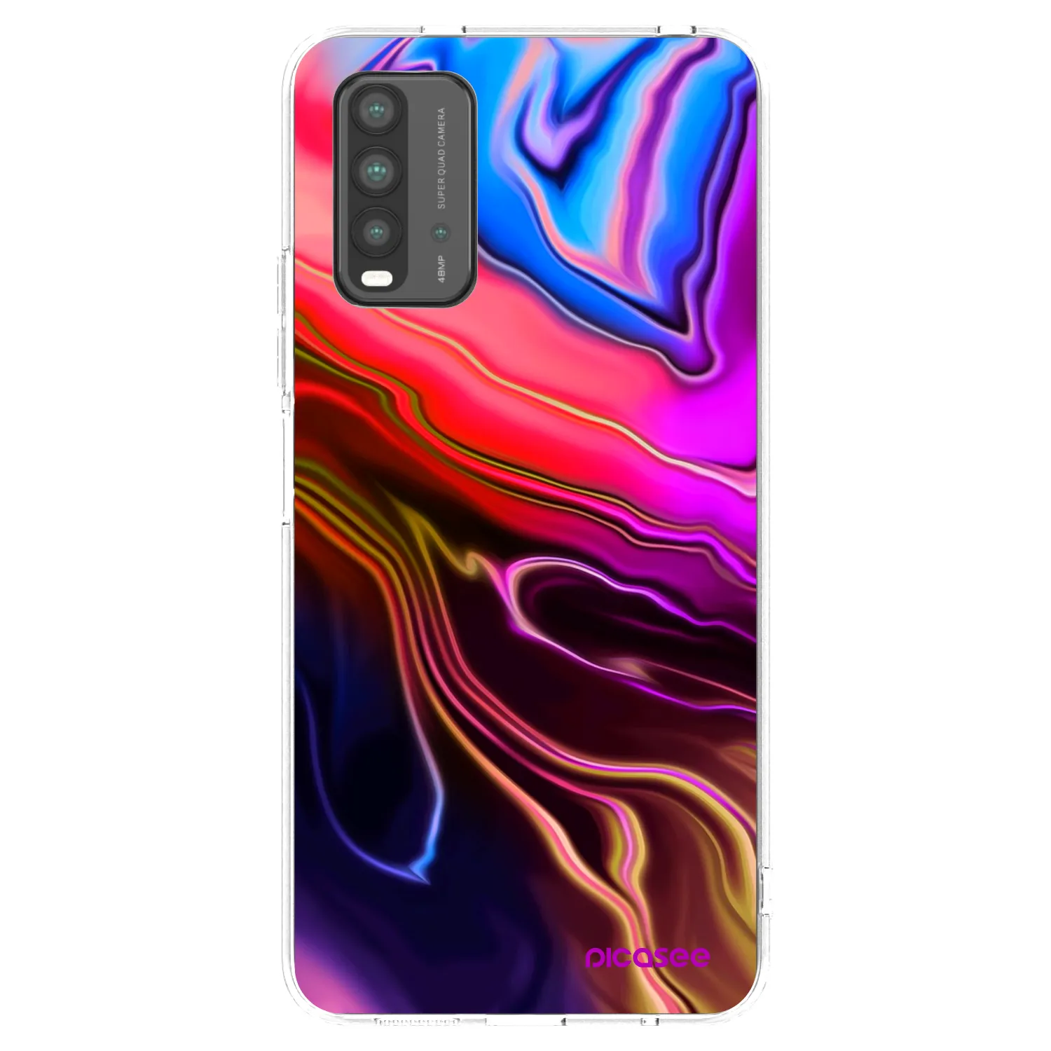 Picasee husă transparentă din silicon pentru Xiaomi Redmi 9T - Electric