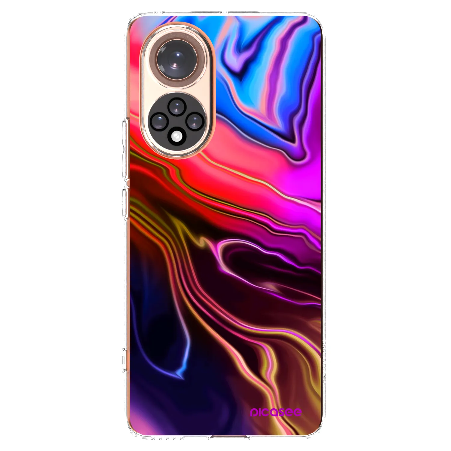 Picasee husă transparentă din silicon pentru Huawei Nova 9 - Electric