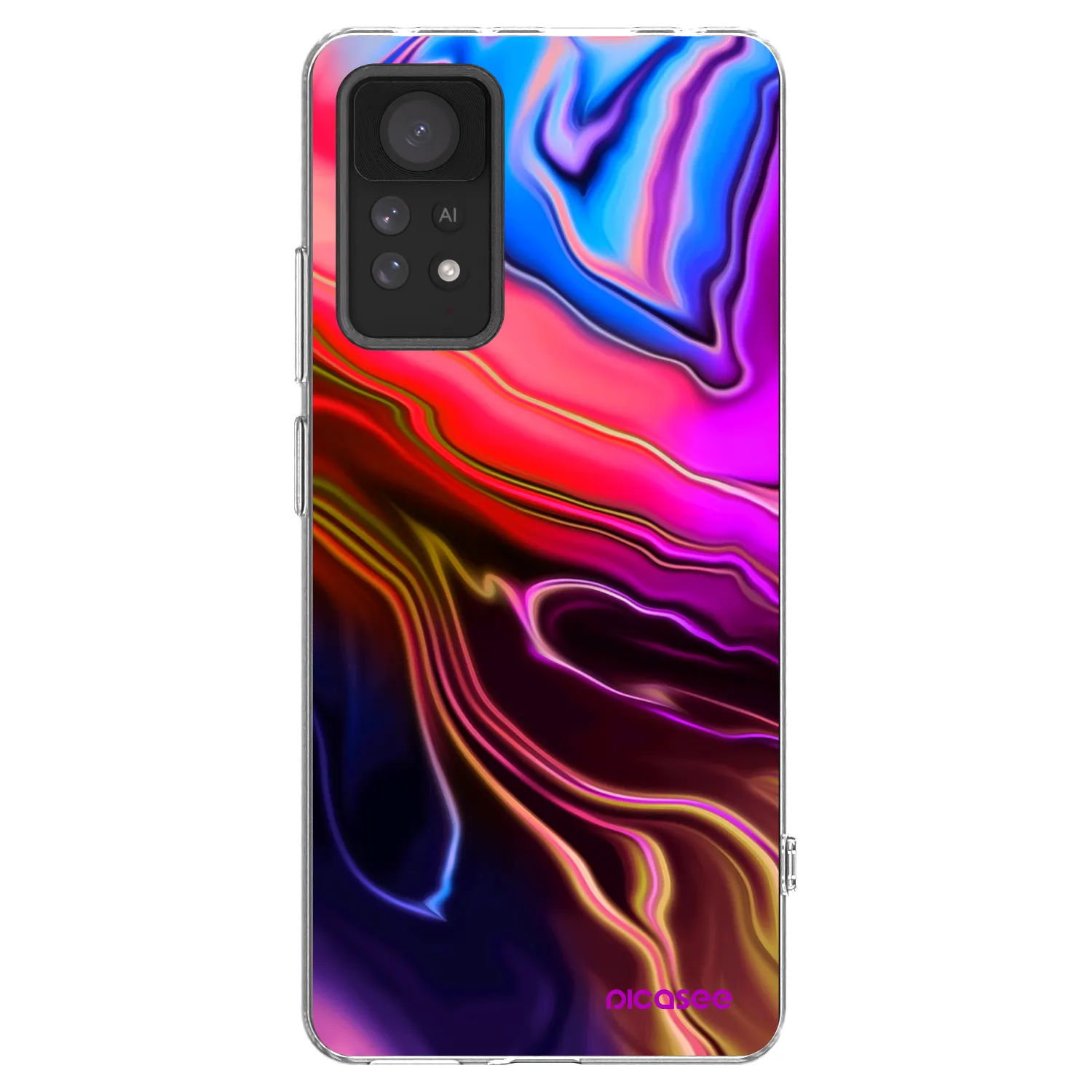 Picasee husă transparentă din silicon pentru Xiaomi Redmi Note 11 Pro - Electric