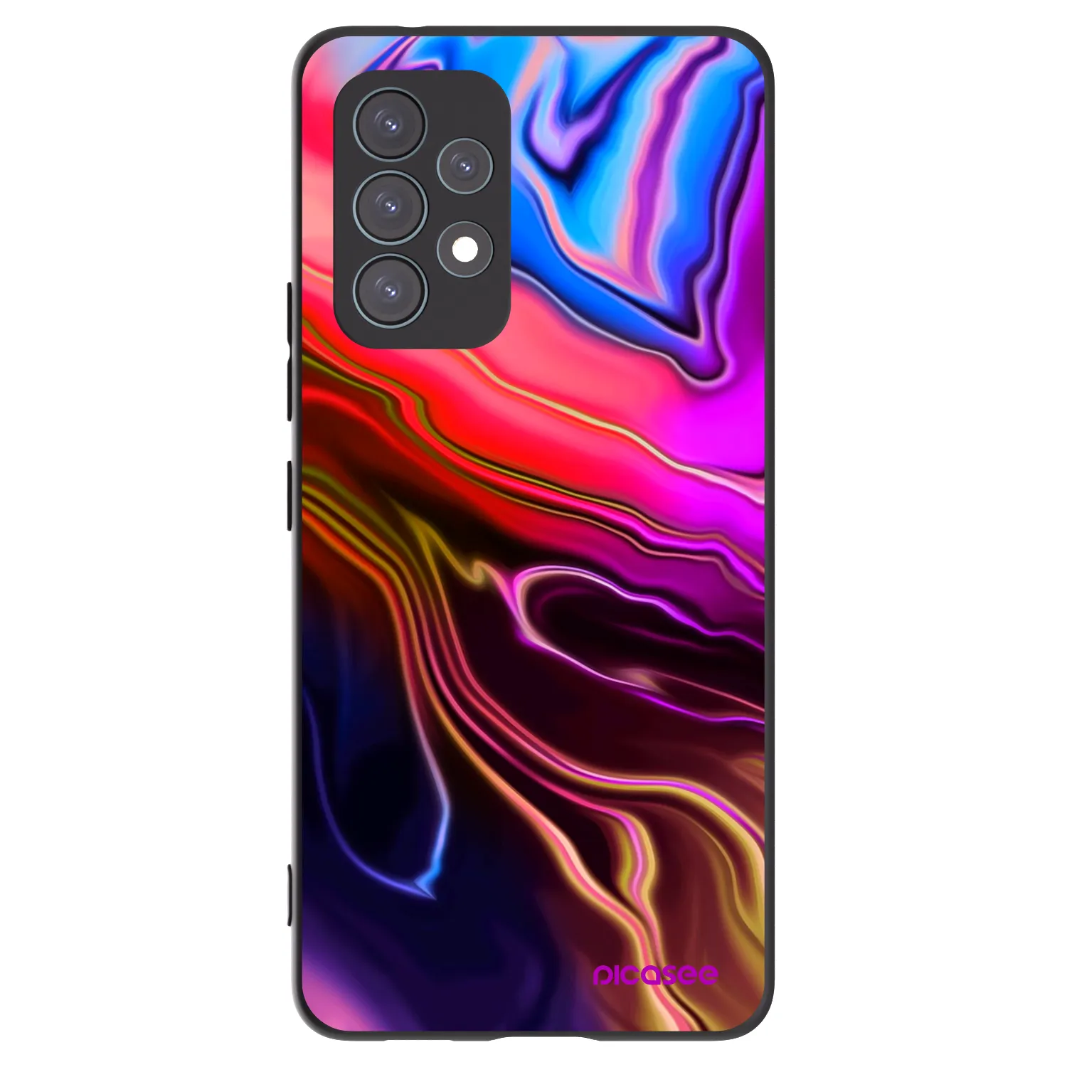 Picasee husă neagră din silicon pentru Samsung Galaxy A53 5G A536 - Electric