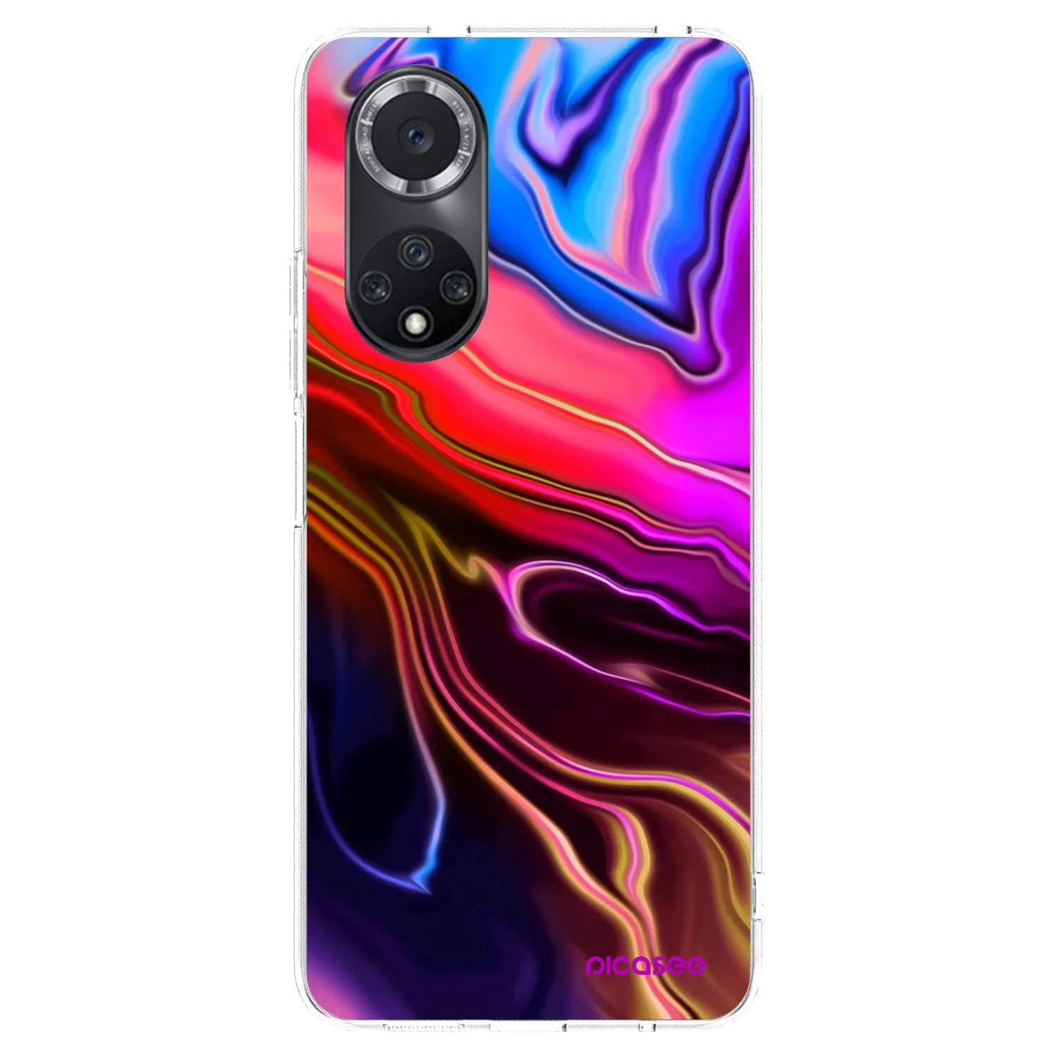 Picasee husă transparentă din silicon pentru Huawei Nova 9 SE - Electric