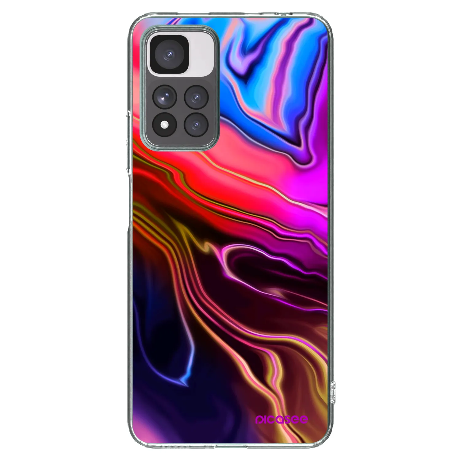 Picasee husă transparentă din silicon pentru Xiaomi Redmi Note 11 Pro+ 5G - Electric