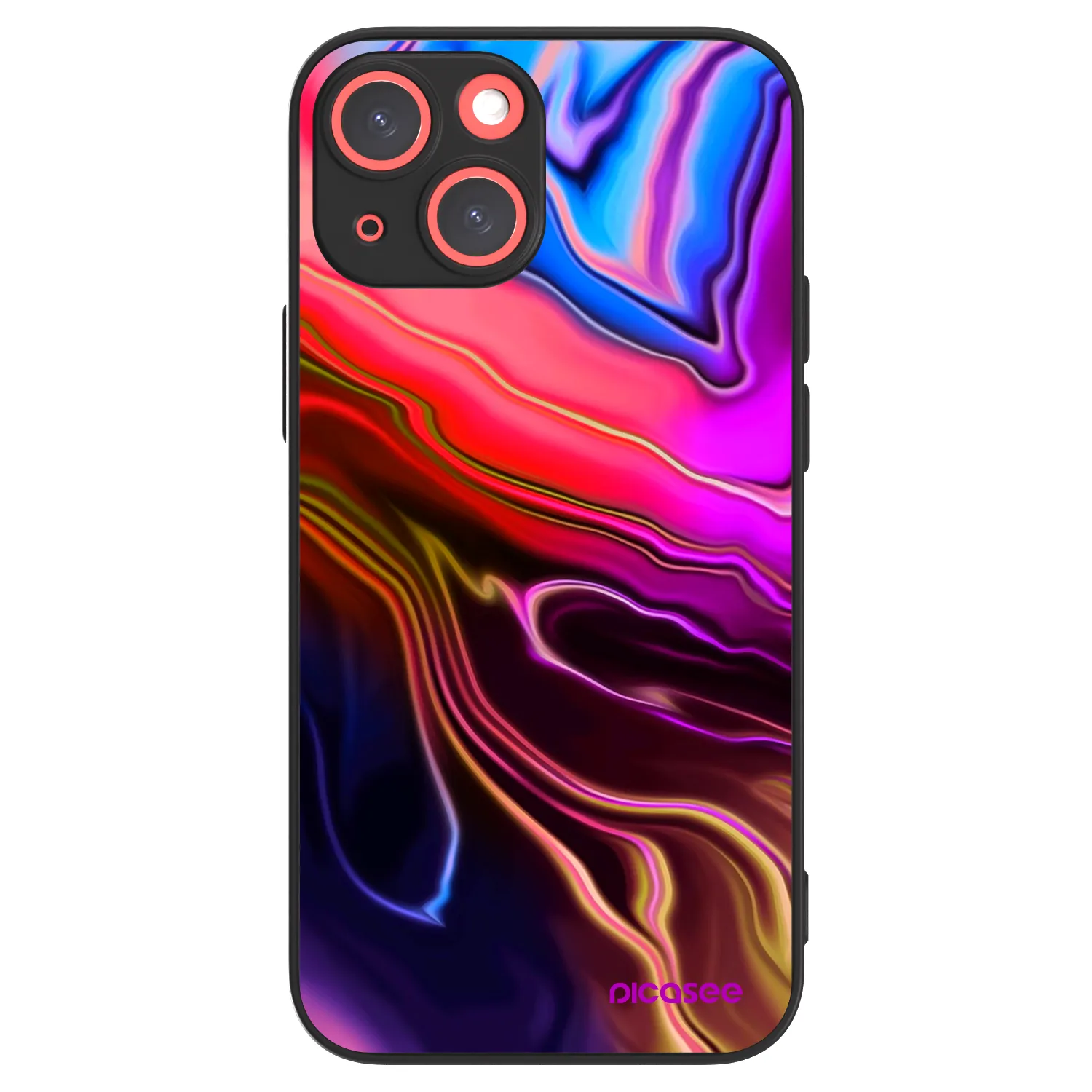 Picasee ULTIMATE CASE MagSafe pentru Apple iPhone 13 mini - Electric