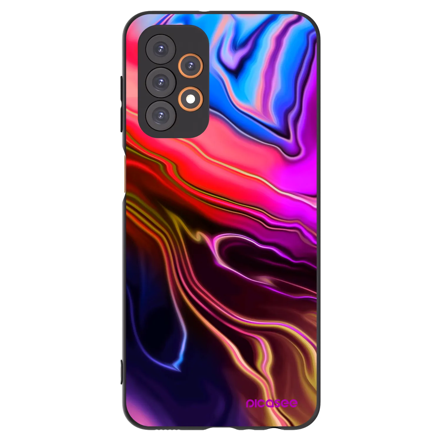 Picasee husă neagră din silicon pentru Samsung Galaxy A23 A236B 5G - Electric