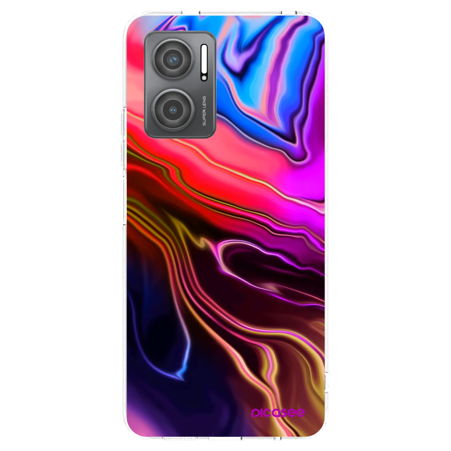 Picasee husă transparentă din silicon pentru Xiaomi Redmi 10 5G - Electric