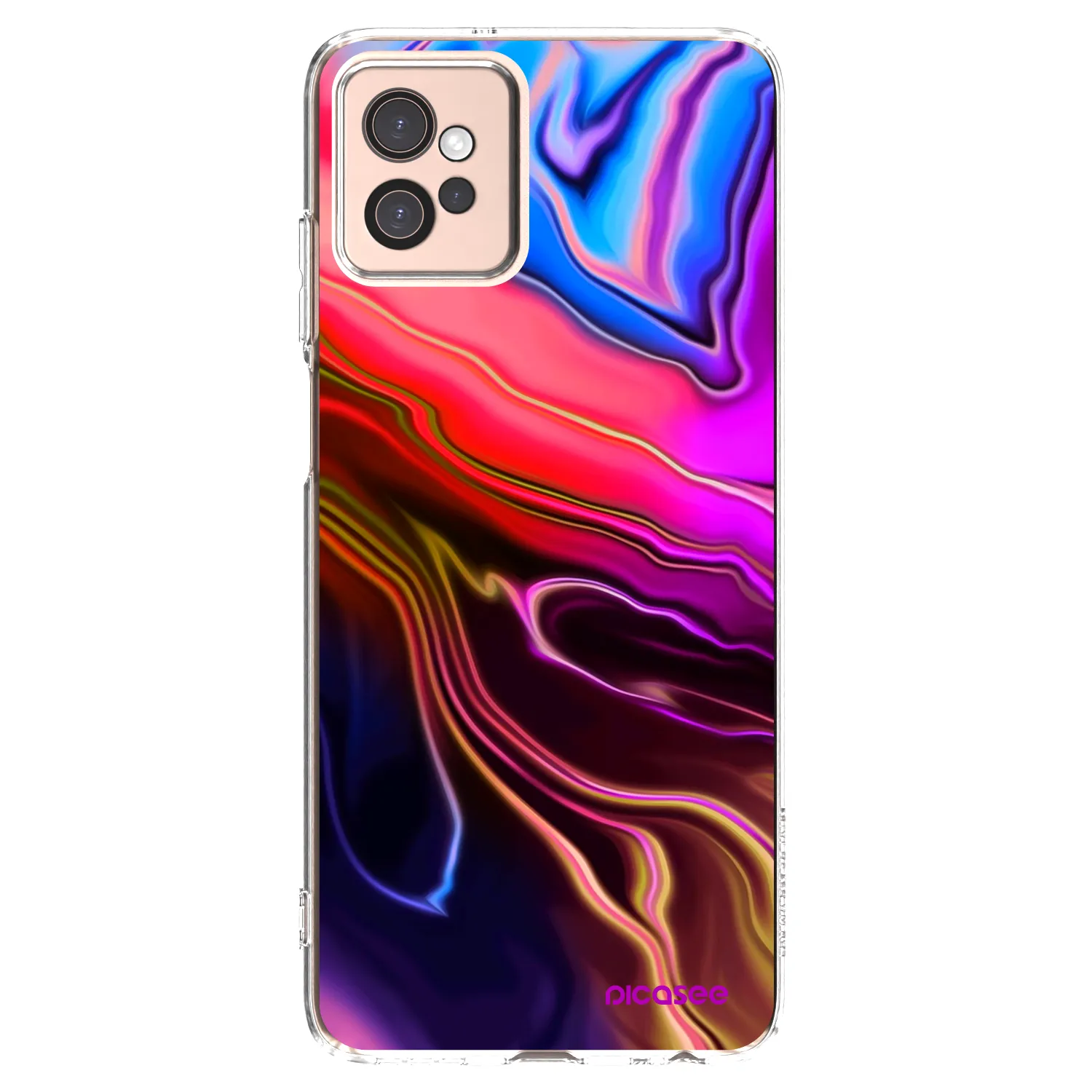 Picasee husă transparentă din silicon pentru Motorola Moto G32 - Electric
