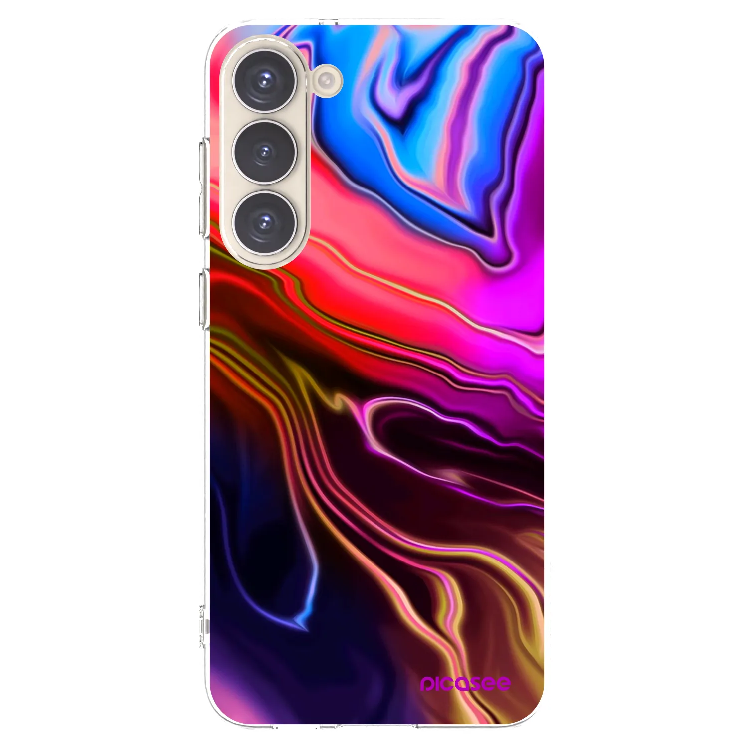 Picasee husă transparentă din silicon pentru Samsung Galaxy S23+ 5G - Electric