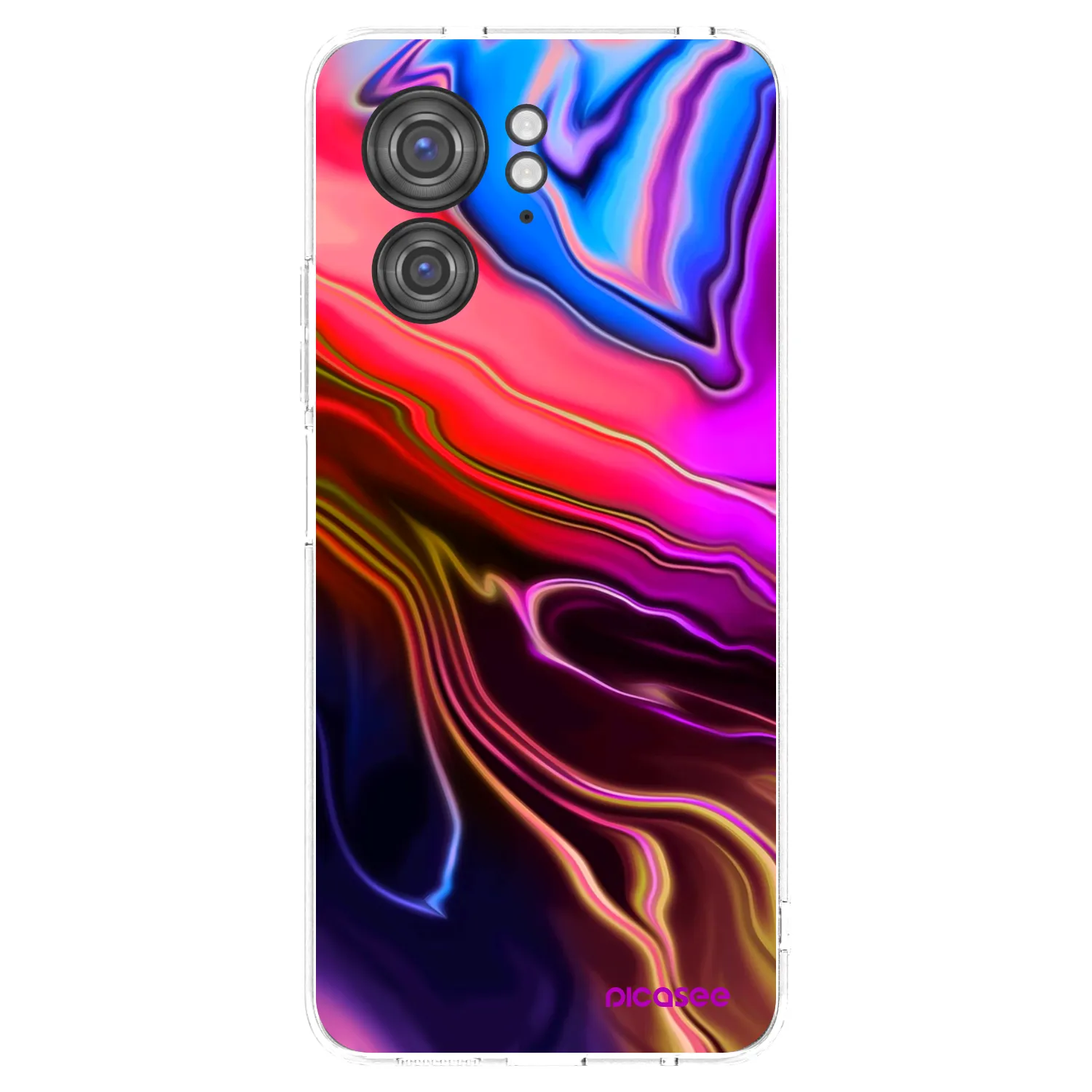 Picasee husă transparentă din silicon pentru Motorola Edge 40 - Electric
