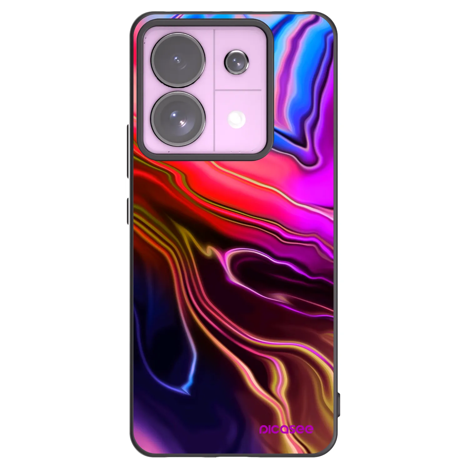 Picasee husă neagră din silicon pentru Xiaomi Redmi Note 13 Pro 5G - Electric