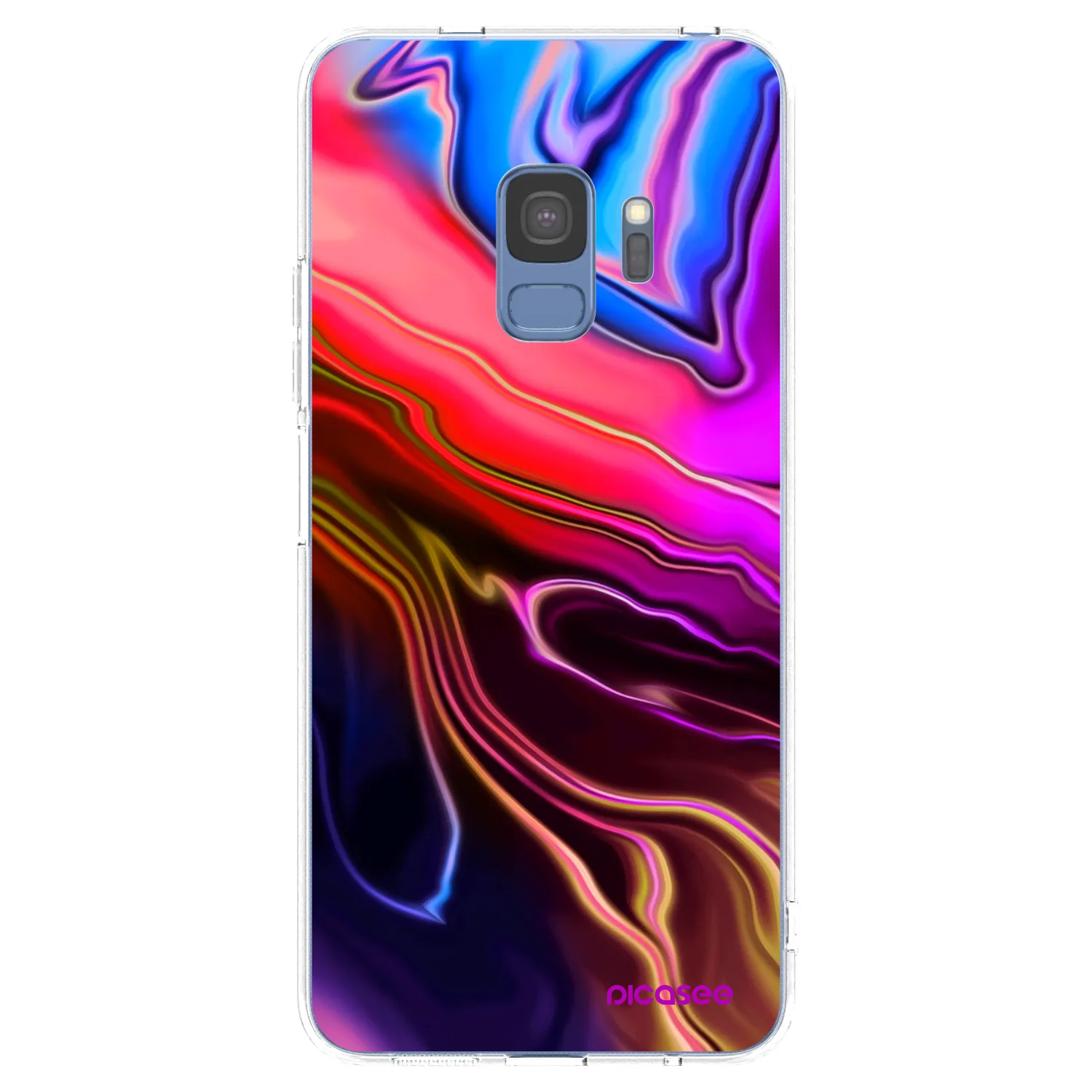 Picasee husă transparentă din silicon pentru Samsung Galaxy S9 G960F - Electric