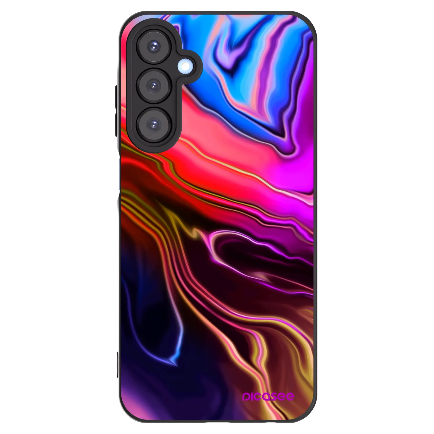Picasee husă neagră din silicon pentru Samsung Galaxy A25 A256B 5G - Electric