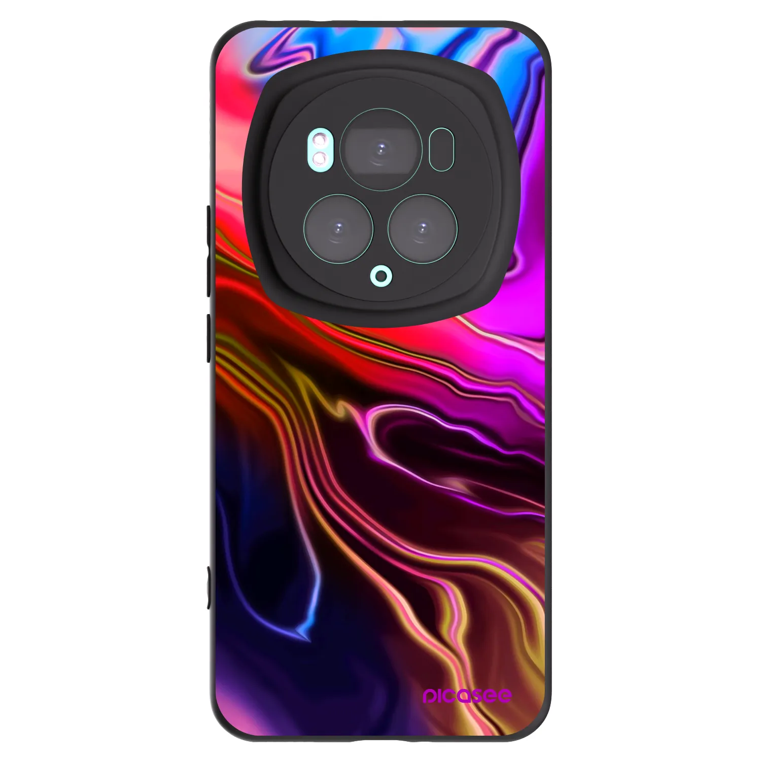 Picasee husă neagră din silicon pentru Honor Magic6 Pro - Electric