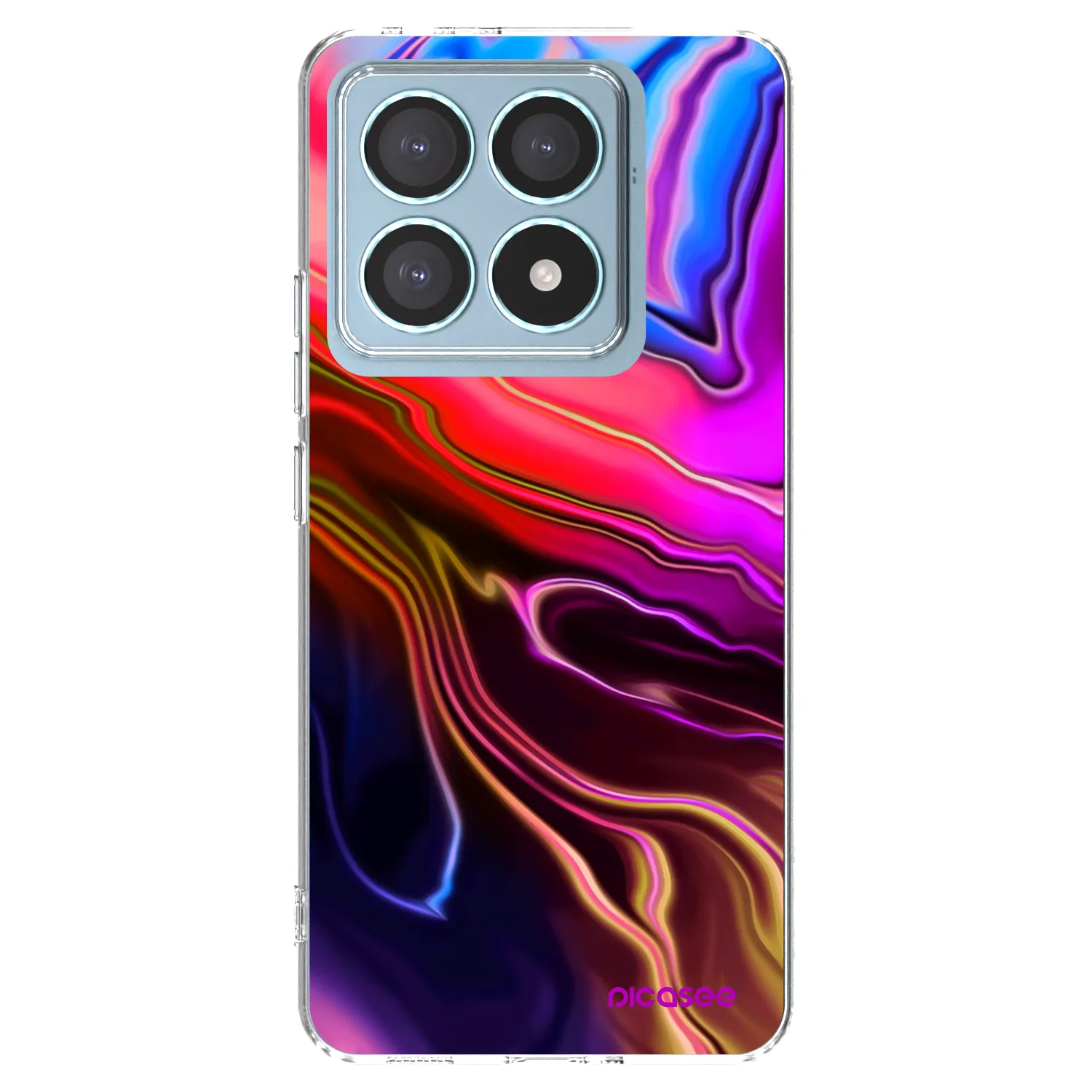 Picasee husă transparentă din silicon pentru Xiaomi 14T Pro - Electric